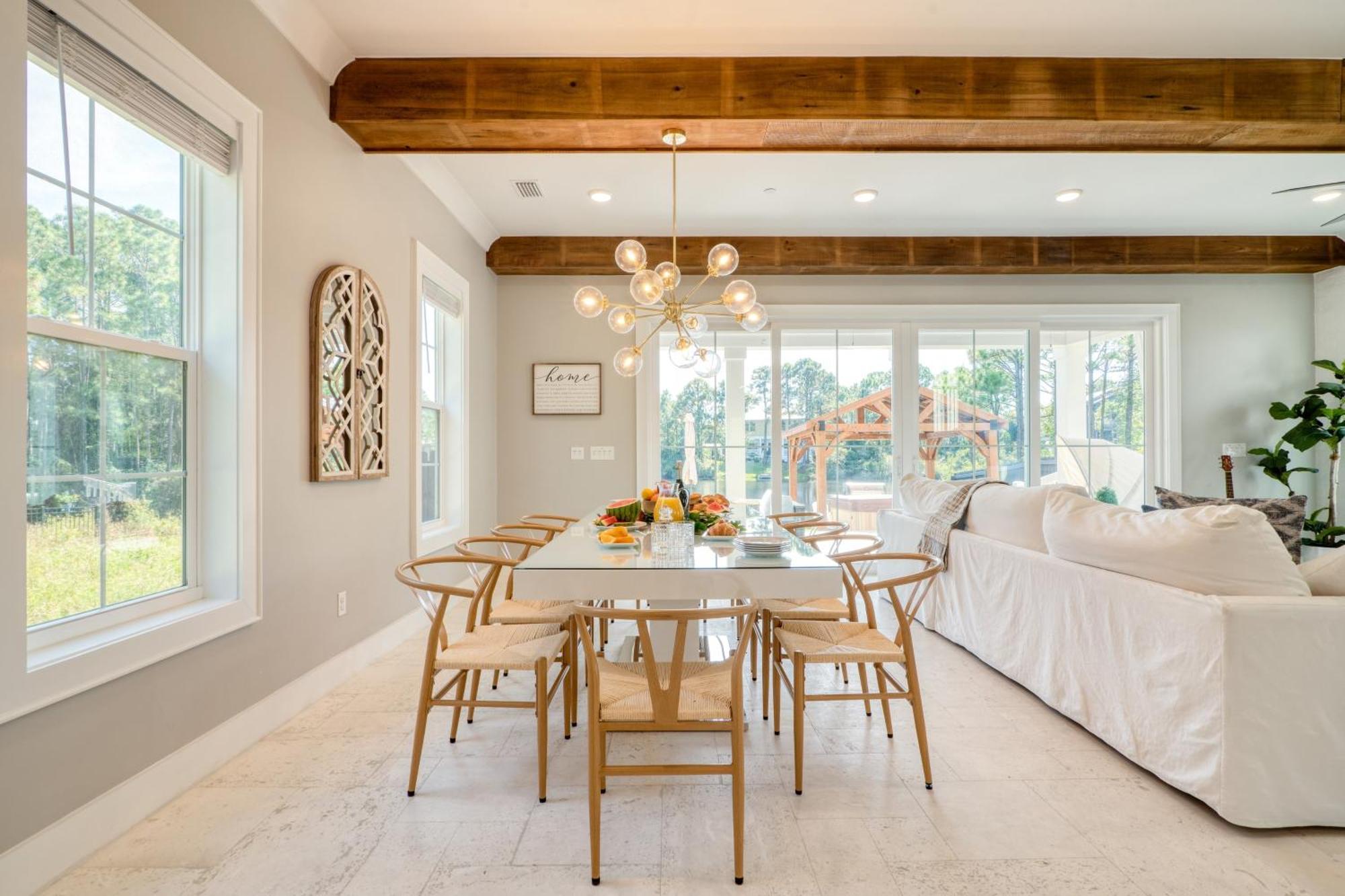 Edgewater By Avantstay Gorgeous Character Lakefront Home W Private Dock Destin Exterior photo
